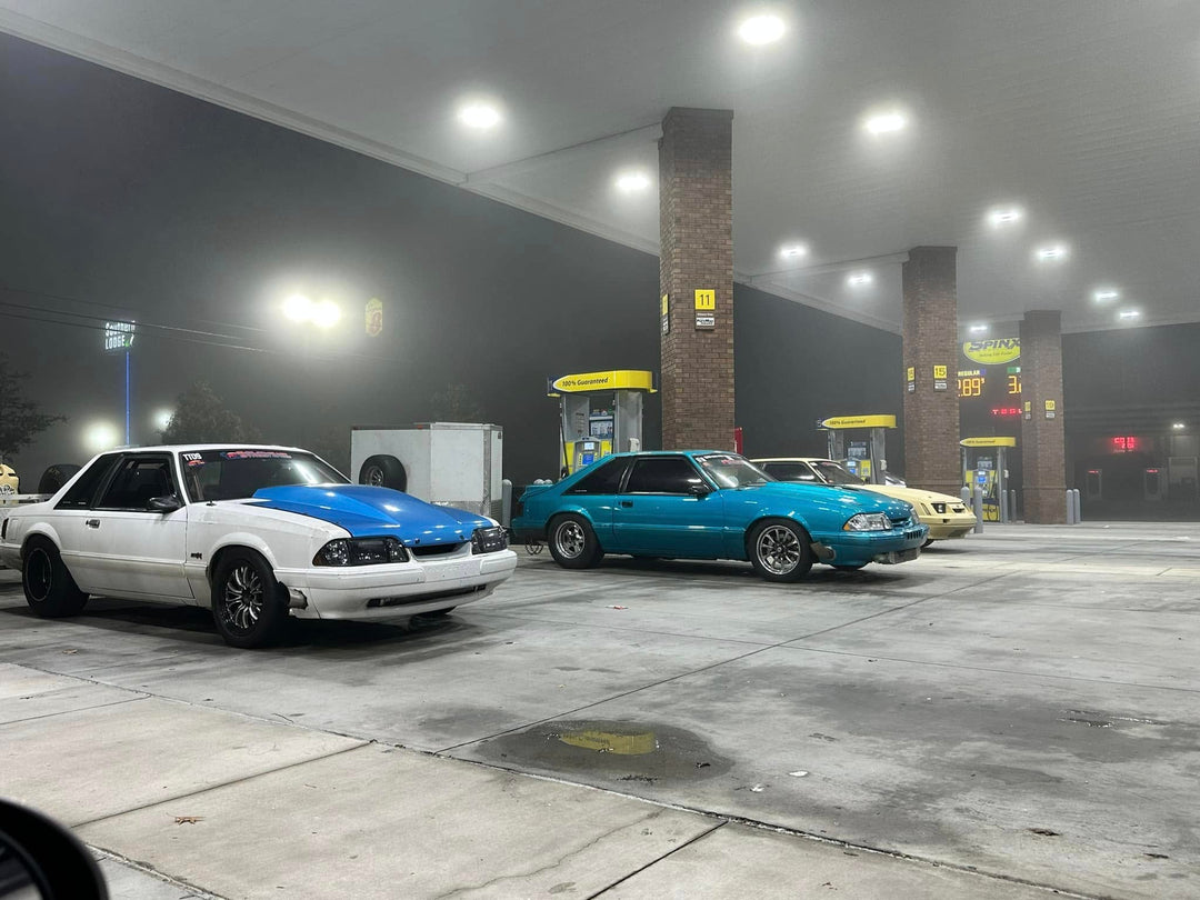 Foggy Morning Pit Stop