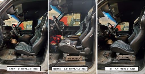Atomic Fab 1999-2006 GM Truck Custom Seat Brackets