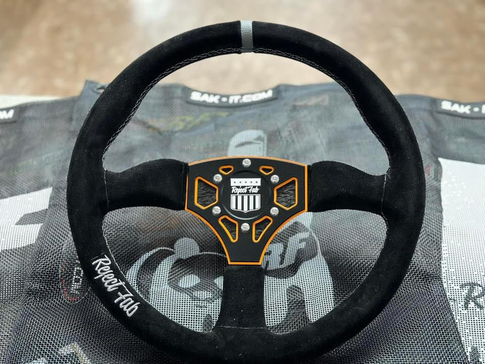 Reject Fab Steering Wheel